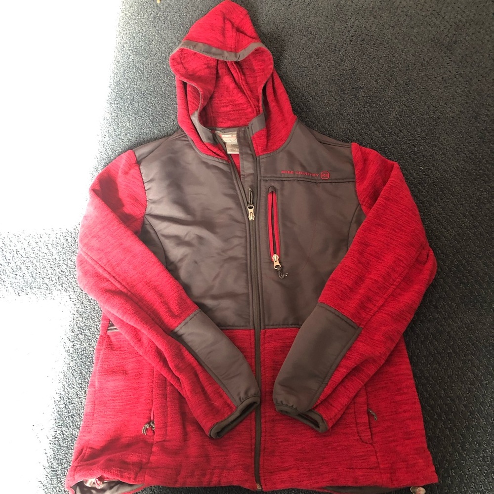 Free Country full zip sweatshirt